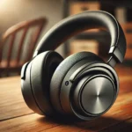 DALL·E-2025-02-06-19.44.15-A-high-quality-noise-canceling-over-ear-headphone-with-a-sleek-matte-black-finish-placed-on-a-wooden-desk-with-soft-lighting.webp